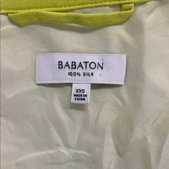 Babaton Lime Green Jacket - Picture 2 of 3